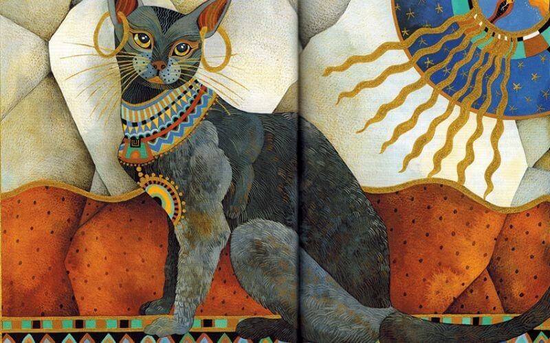 Nữ thần mèo Bastet, biểu tượng của sự bảo vệ, niềm vui và gia đình
