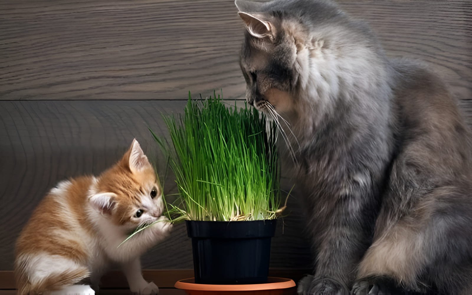 Việc mèo nôn ra búi lông sau khi ăn cỏ mèo là một phản ứng bình thường và có lợi