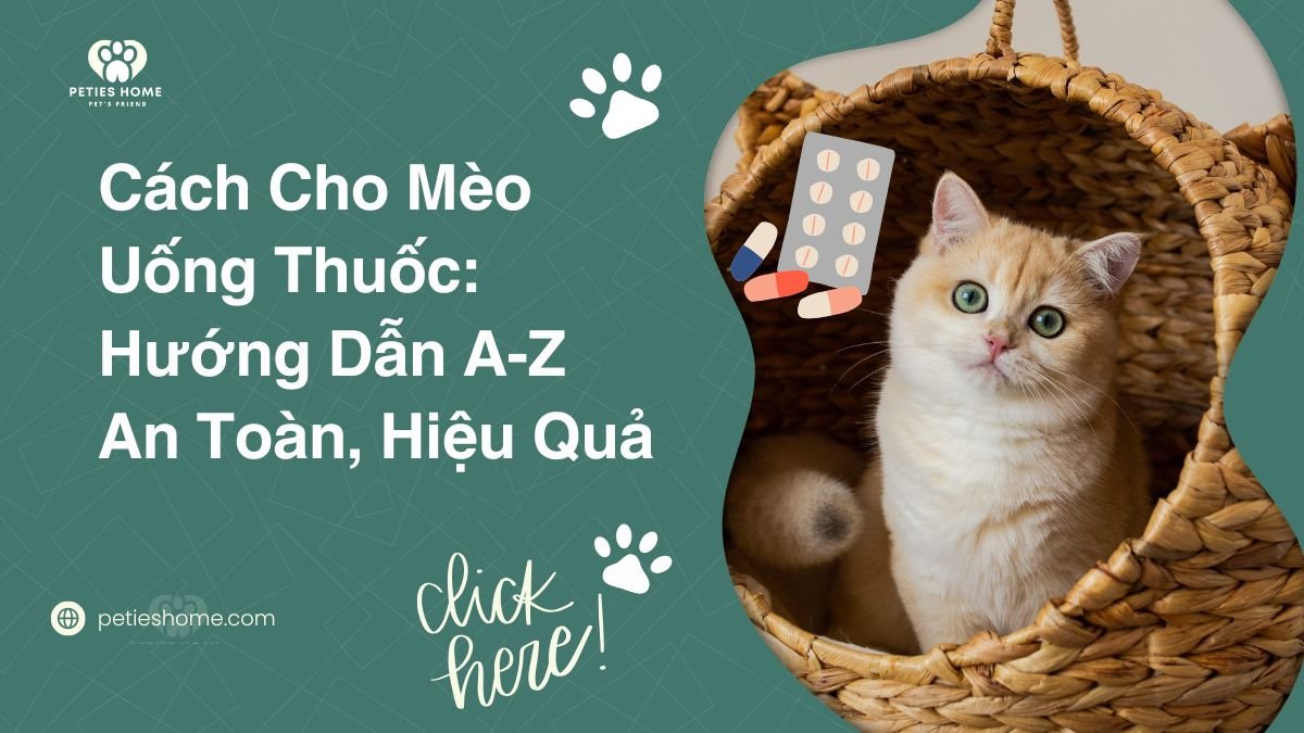 Cách Cho Mèo Uống Thuốc: Hướng Dẫn A-Z An Toàn, Hiệu Quả