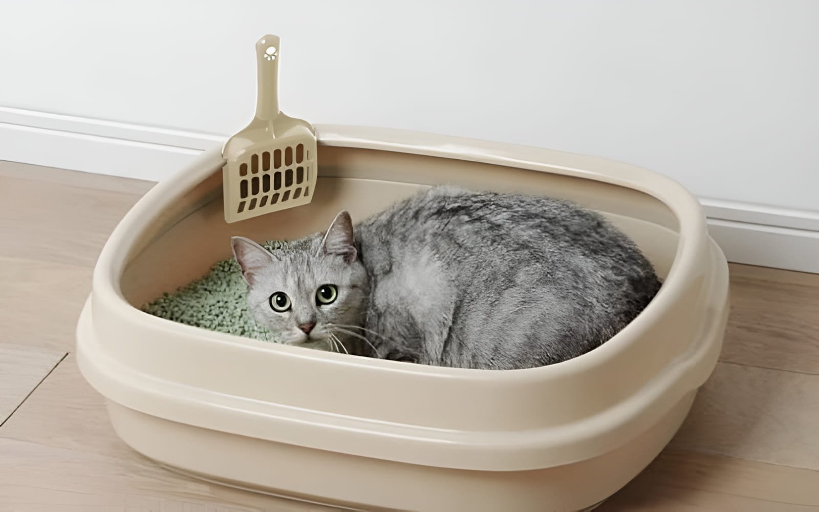 Mèo đực có thể đi vệ sinh nhiều hơn (do kích thước cơ thể lớn hơn), cần thay cát thường xuyên hơn
